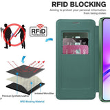 Husa pentru Samsung Galaxy A05s, Techsuit SmartMag Book Case, albastru