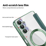 Husa pentru Samsung Galaxy A05s, Techsuit SmartMag Book Case, albastru