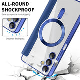 Husa pentru Samsung Galaxy A05s, Techsuit SmartMag Book Case, albastru