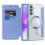 Husa pentru Samsung Galaxy A05s, Techsuit SmartMag Book Case, bleu