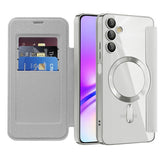 Husa pentru Samsung Galaxy A05s, Techsuit SmartMag Book Case, albastru