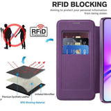 Husa pentru Samsung Galaxy A05s, Techsuit SmartMag Book Case, albastru