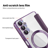 Husa pentru Samsung Galaxy A05s, Techsuit SmartMag Book Case, albastru