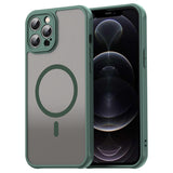 Husa pentru iPhone 12 Pro, Techsuit HaloFrost II MagSafe, mov