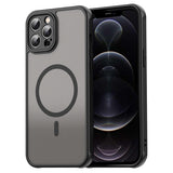 Husa pentru iPhone 12 Pro, Techsuit HaloFrost II MagSafe, mov