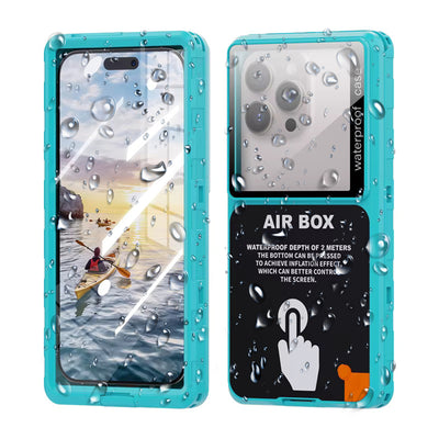 Husa pentru Samsung Galaxy S23 Ultra, ShellBox AirBox Waterproof IP68 Case (max. 6.9 inch), albastru