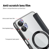 Husa pentru Samsung Galaxy A06 4G, Techsuit SmartMag Book Case, albastru