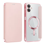 Husa pentru Samsung Galaxy A06 4G, Techsuit SmartMag Book Case, mov