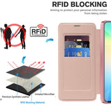 Husa pentru Samsung Galaxy A06 4G, Techsuit SmartMag Book Case, mov