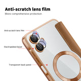 Husa pentru Samsung Galaxy A06 4G, Techsuit SmartMag Book Case, albastru