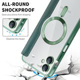 Husa pentru Samsung Galaxy A06 4G, Techsuit SmartMag Book Case, albastru