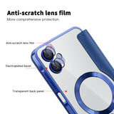 Husa pentru Samsung Galaxy A06 4G, Techsuit SmartMag Book Case, albastru
