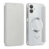 Husa pentru Samsung Galaxy A06 4G, Techsuit SmartMag Book Case, albastru