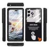 Husa pentru Samsung Galaxy S23 Ultra, ShellBox AirBox Waterproof IP68 Case (max. 6.9 inch), albastru