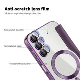 Husa pentru Samsung Galaxy A15 4G, Techsuit SmartMag Book Case, albastru