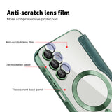 Husa pentru Samsung Galaxy A15 4G, Techsuit SmartMag Book Case, albastru