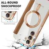 Husa pentru Samsung Galaxy A15 4G, Techsuit SmartMag Book Case, albastru