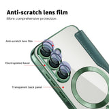 Husa pentru Samsung Galaxy A36 5G, Techsuit SmartMag Book Case, albastru
