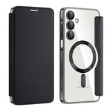 Husa pentru Samsung Galaxy A16 4G, Techsuit SmartMag Book Case, albastru