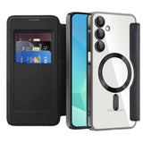 Husa pentru Samsung Galaxy A16 4G, Techsuit SmartMag Book Case, albastru