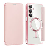 Husa pentru Samsung Galaxy A16 4G, Techsuit SmartMag Book Case, albastru
