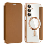 Husa pentru Samsung Galaxy A16 4G, Techsuit SmartMag Book Case, albastru