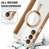 Husa pentru Samsung Galaxy A16 4G, Techsuit SmartMag Book Case, albastru