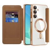 Husa pentru Samsung Galaxy A16 4G, Techsuit SmartMag Book Case, albastru