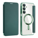 Husa pentru Samsung Galaxy A16 4G, Techsuit SmartMag Book Case, albastru