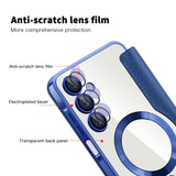 Husa pentru Samsung Galaxy A16 4G, Techsuit SmartMag Book Case, albastru