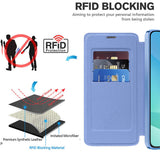 Husa pentru Samsung Galaxy A16 4G, Techsuit SmartMag Book Case, bleu