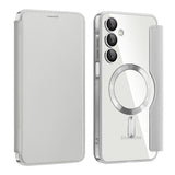 Husa pentru Samsung Galaxy A16 4G, Techsuit SmartMag Book Case, albastru