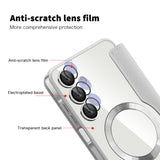 Husa pentru Samsung Galaxy A16 4G, Techsuit SmartMag Book Case, albastru