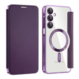 Husa pentru Samsung Galaxy A16 4G, Techsuit SmartMag Book Case, albastru