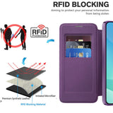 Husa pentru Samsung Galaxy A16 4G, Techsuit SmartMag Book Case, albastru