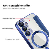 Husa pentru Samsung Galaxy S24 FE, Techsuit SmartMag Book Case, albastru