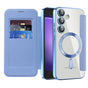 Husa pentru Samsung Galaxy S23 FE, Techsuit SmartMag Book Case, bleu