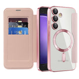 Husa pentru Samsung Galaxy S23 FE, Techsuit SmartMag Book Case, albastru