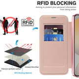 Husa pentru Samsung Galaxy S23 FE, Techsuit SmartMag Book Case, albastru