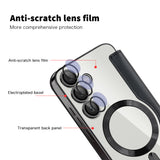 Husa pentru Samsung Galaxy S23, Techsuit SmartMag Book Case, albastru