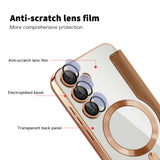 Husa pentru Samsung Galaxy S23, Techsuit SmartMag Book Case, albastru