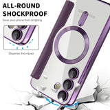 Husa pentru Samsung Galaxy S23, Techsuit SmartMag Book Case, albastru