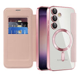 Husa pentru Samsung Galaxy S23 Plus, Techsuit SmartMag Book Case, albastru