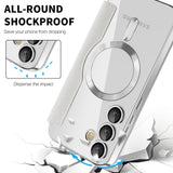 Husa pentru Samsung Galaxy S23 Plus, Techsuit SmartMag Book Case, albastru