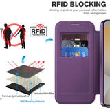 Husa pentru Samsung Galaxy S23 Plus, Techsuit SmartMag Book Case, albastru