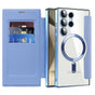 Husa pentru Samsung Galaxy S24 Ultra, Techsuit SmartMag Book Case, bleu