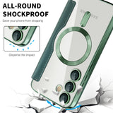 Husa pentru Samsung Galaxy S24, Techsuit SmartMag Book Case, albastru