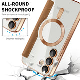 Husa pentru Samsung Galaxy S24, Techsuit SmartMag Book Case, albastru