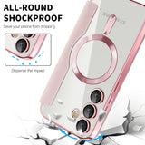 Husa pentru Samsung Galaxy S24, Techsuit SmartMag Book Case, albastru