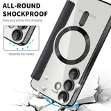 Husa pentru Samsung Galaxy S24, Techsuit SmartMag Book Case, albastru